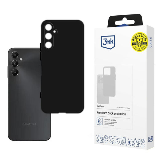 Pouzdro pro Samsung Galaxy A05s A057, 3MK, Matná černá