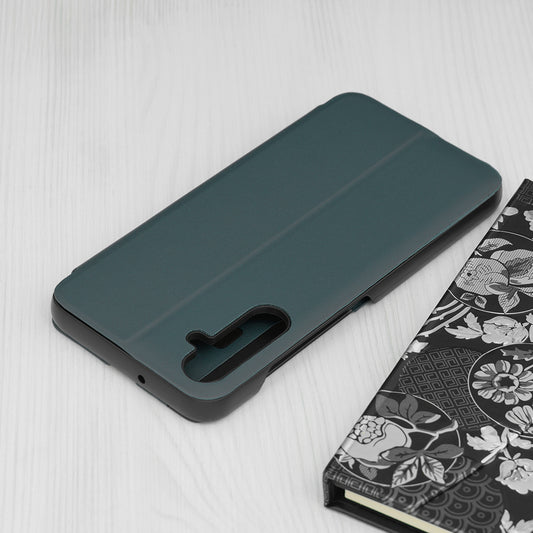 Pouzdro pro Samsung Galaxy A05s A057, Techsuit, eFold, Zelené