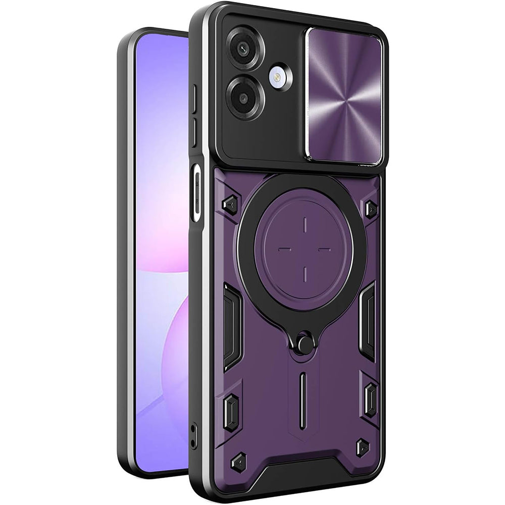Pouzdro pro Samsung Galaxy A07 4G A075, Techsuit, CamGuard Pro, Fialové