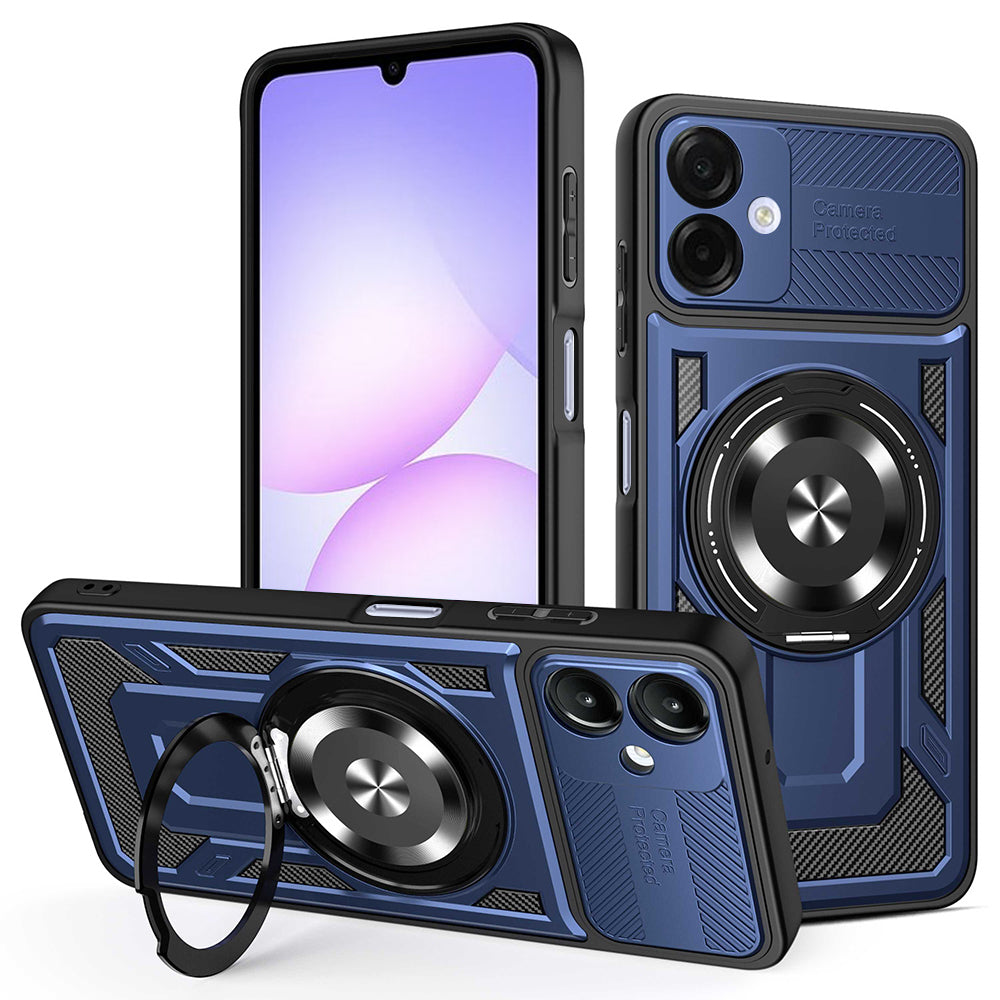 Pouzdro pro Samsung Galaxy A07 4G A075, Techsuit, RuggedCam, Modré