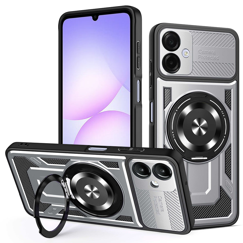 Pouzdro pro Samsung Galaxy A07 4G A075, Techsuit, RuggedCam, Šedé