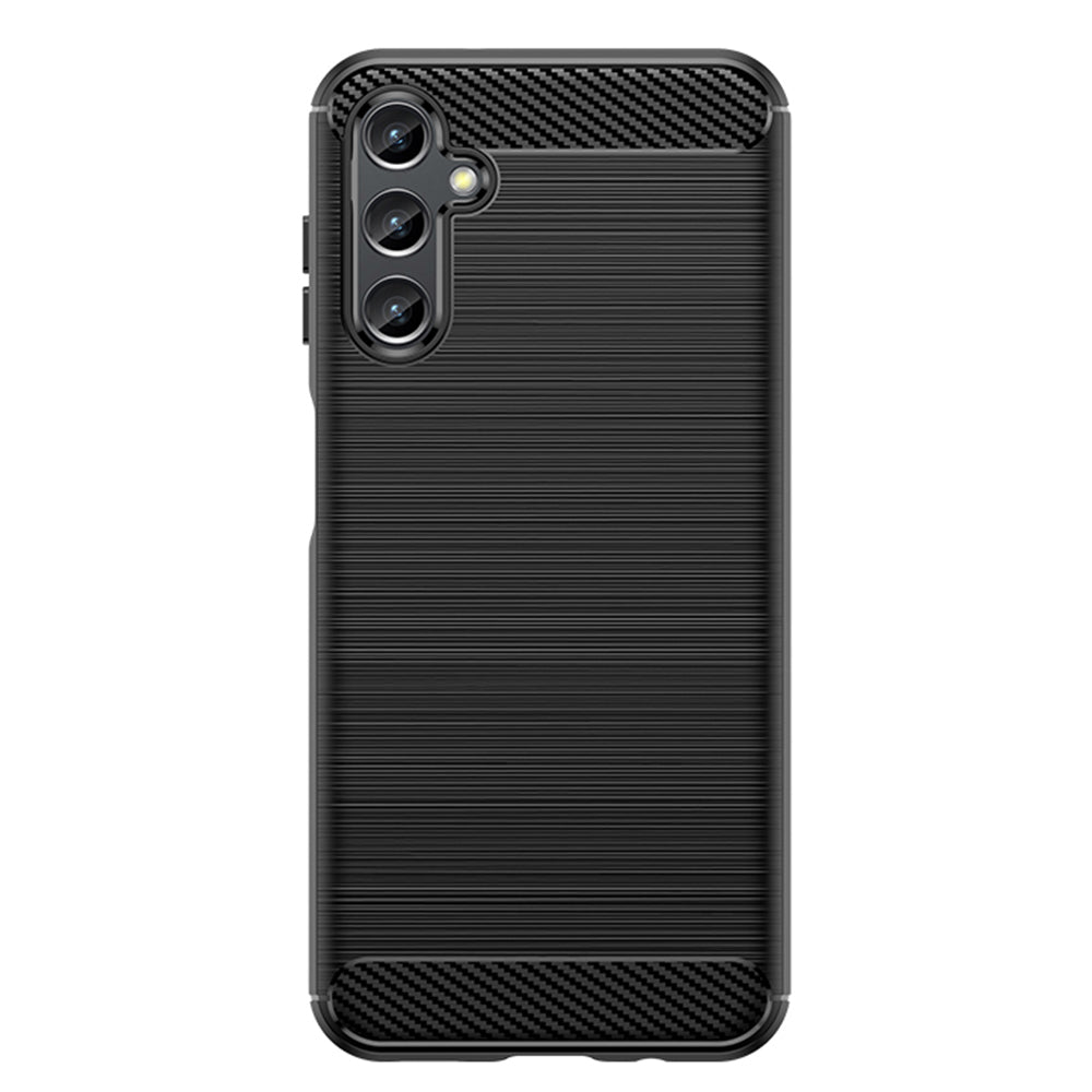 Pouzdro pro Samsung Galaxy A14 A145 / A14 5G A146, Techsuit, Carbon, Černé