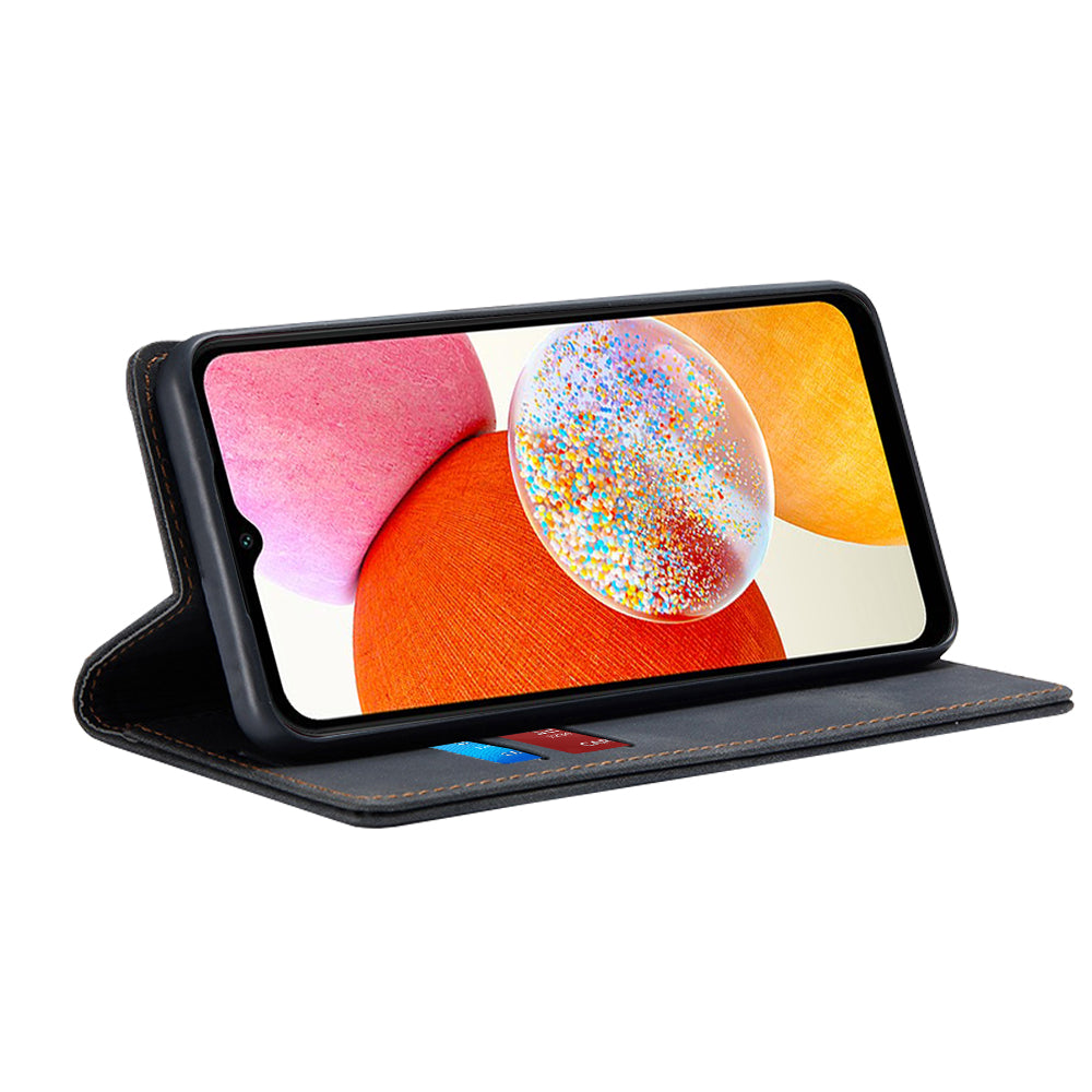 Pouzdro pro Samsung Galaxy A14 A145 / A14 5G A146, Techsuit, Confy, Černé