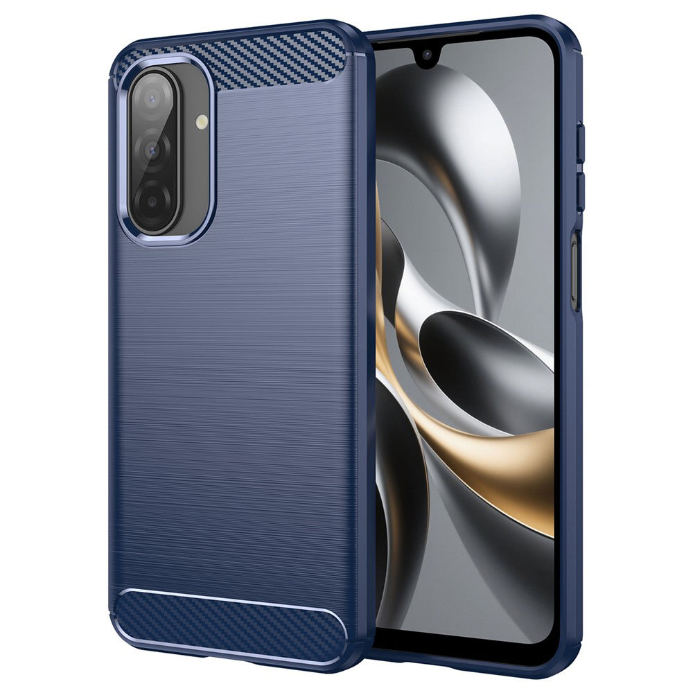 Pouzdro pro Samsung Galaxy A17 5G A176, Techsuit, Carbon, Modrá
