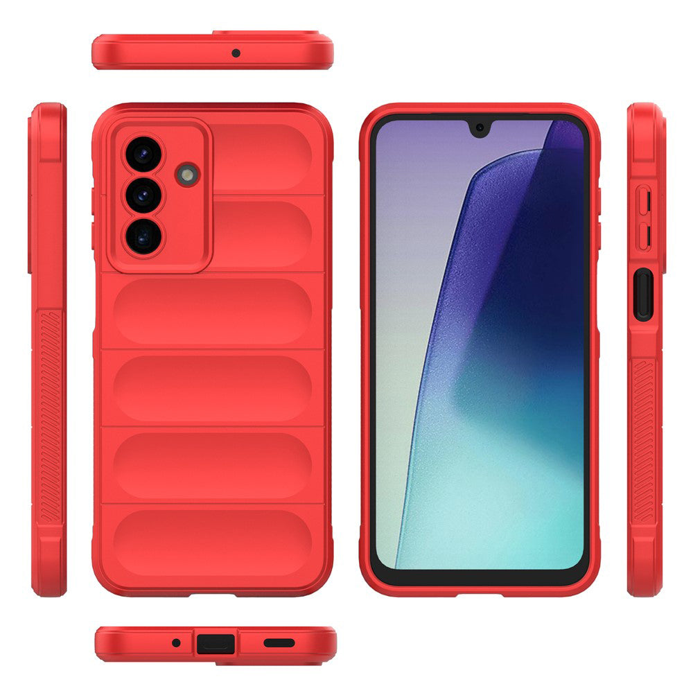 Pouzdro pro Samsung Galaxy A17 5G, Techsuit, Magic Shield, červené