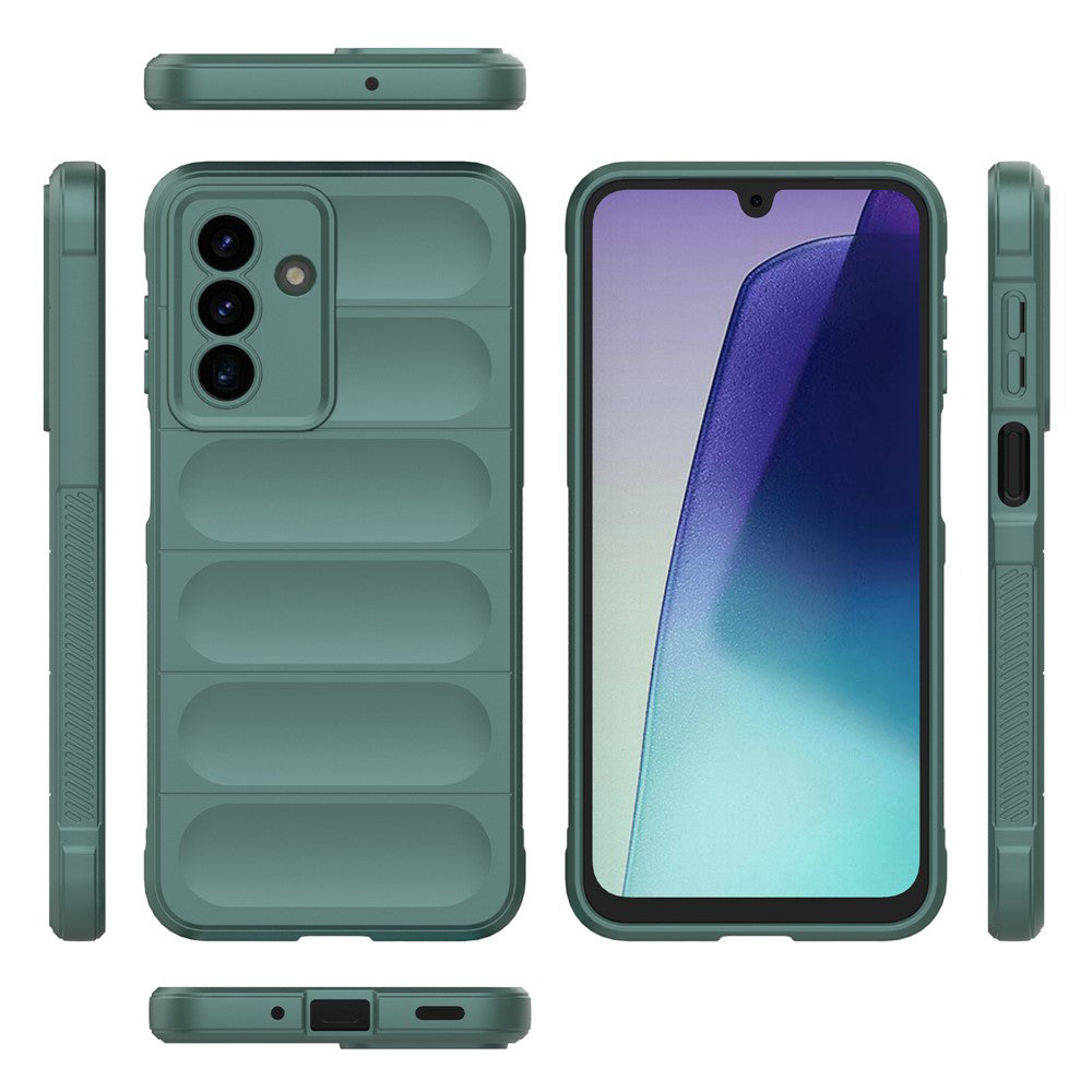 Pouzdro pro Samsung Galaxy A17 5G, Techsuit, Magic Shield, Zelené