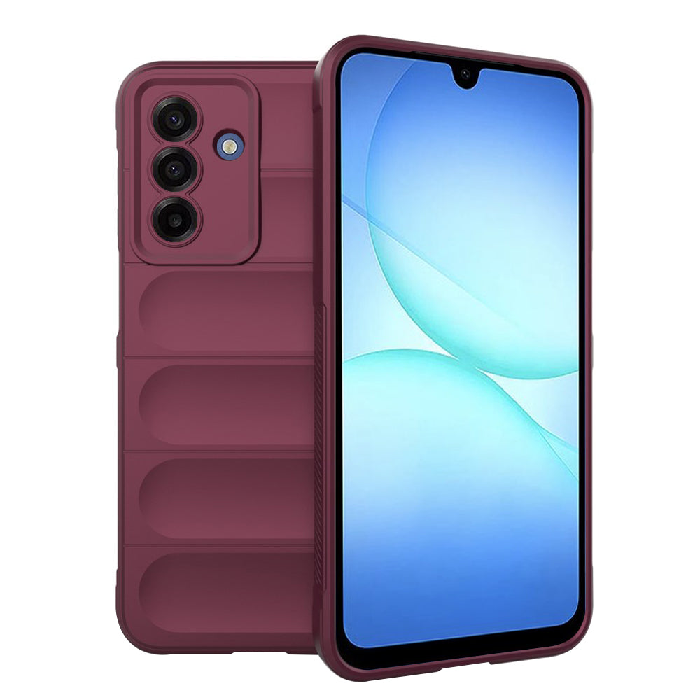 Pouzdro pro Samsung Galaxy A17 5G, Techsuit, Magic Shield, vínové