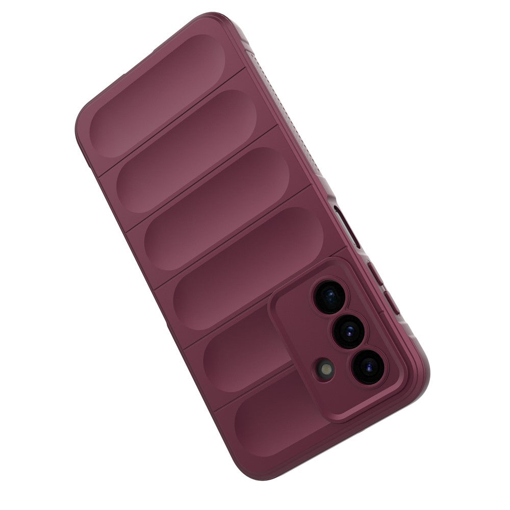 Pouzdro pro Samsung Galaxy A17 5G, Techsuit, Magic Shield, vínové