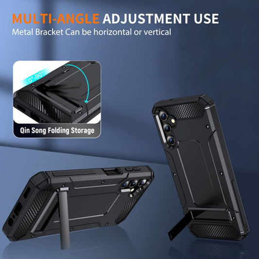 Pouzdro pro Samsung Galaxy A26 A266, Techsuit, Hybrid Armor, černé