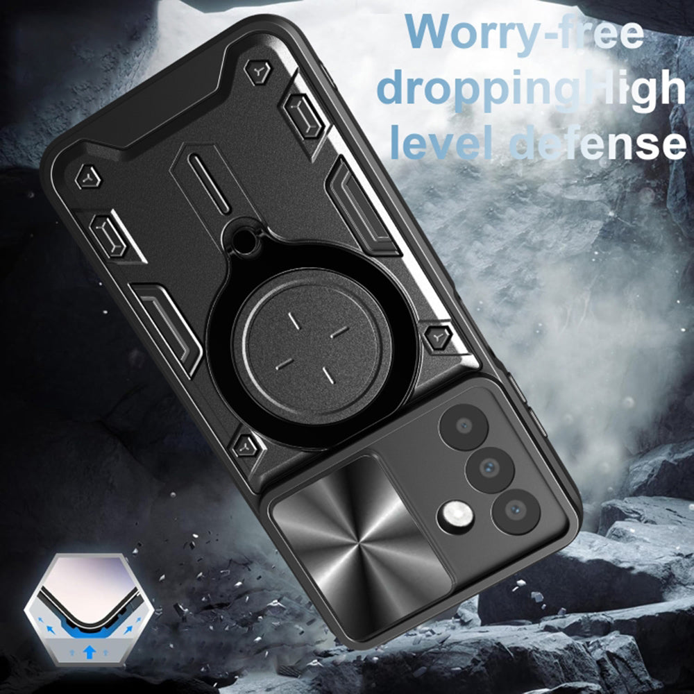 Pouzdro pro Samsung Galaxy A27 5G, Techsuit, CamGuard Pro, fialové