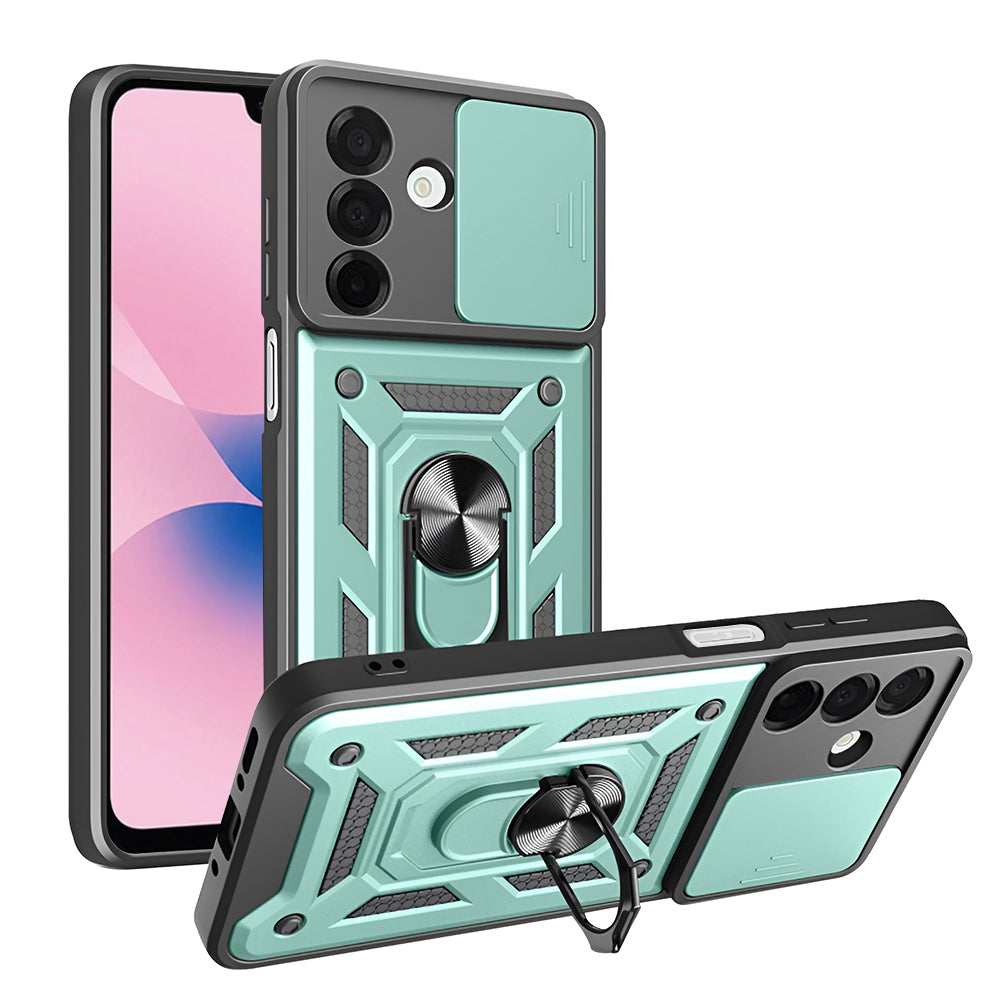 Pouzdro pro Samsung Galaxy A27 5G, Techsuit, CamShield, Zelené