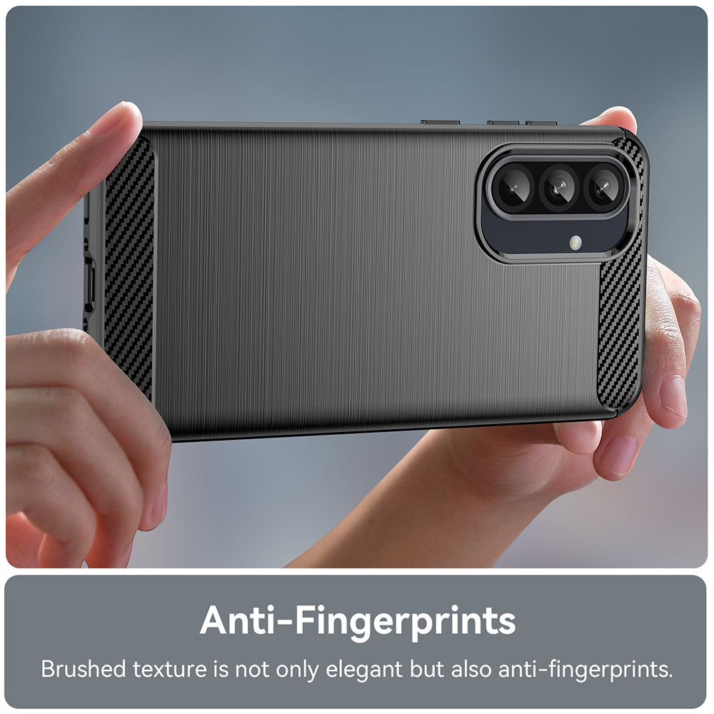 Pouzdro pro Samsung Galaxy A27 5G, Techsuit, Carbon, Černé