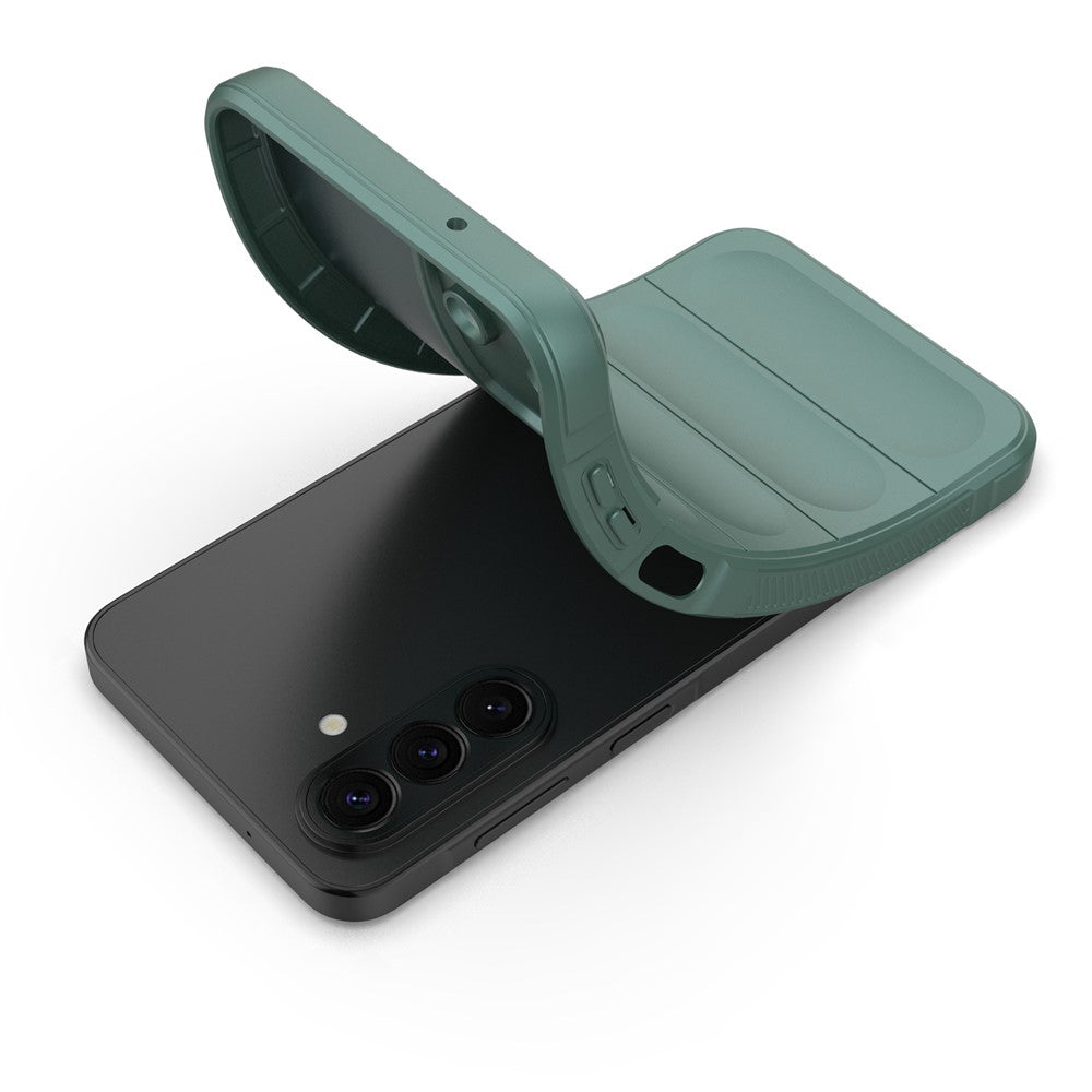 Pouzdro pro Samsung Galaxy A27 5G, Techsuit, Magic Shield, Zelené