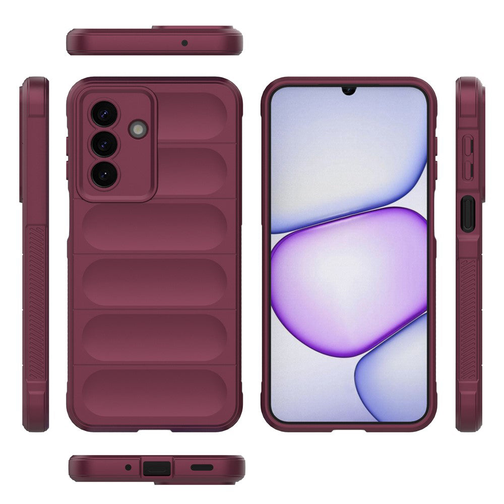 Pouzdro pro Samsung Galaxy A27 5G, Techsuit, Magic Shield, vínové