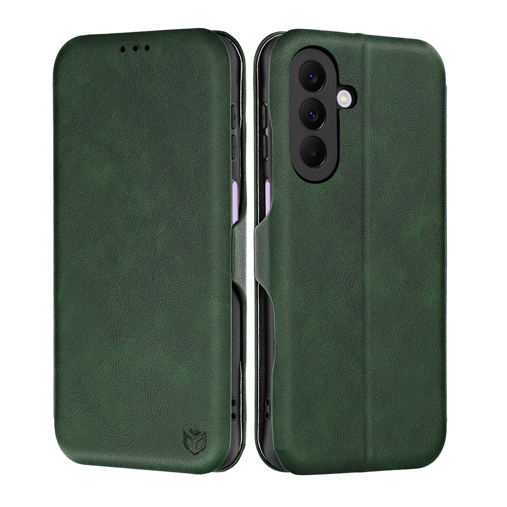 Pouzdro pro Samsung Galaxy A27 5G, Techsuit, Safe Wallet Plus, Zelené