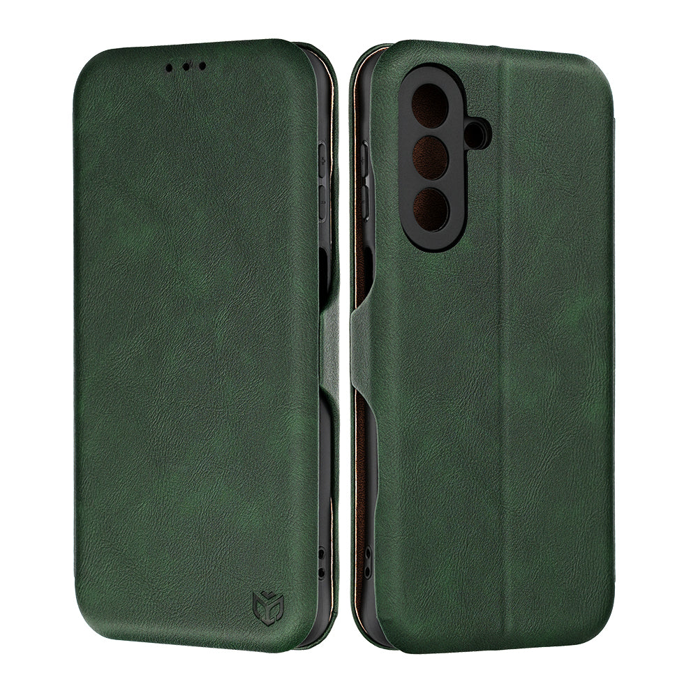 Pouzdro pro Samsung Galaxy A27 5G, Techsuit, Safe Wallet Plus, Zelené