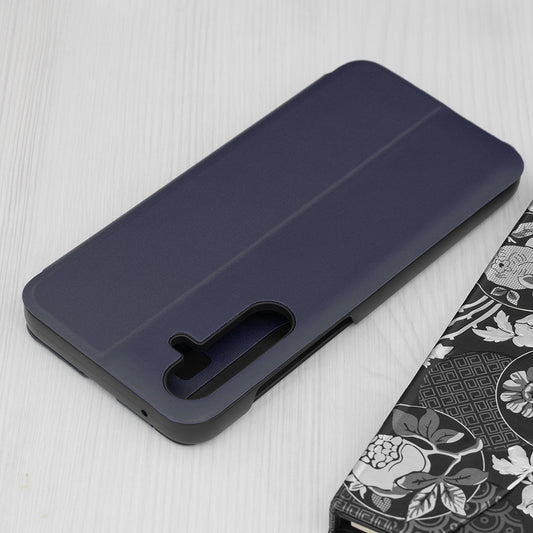 Pouzdro pro Samsung Galaxy A35 5G A356, Techsuit, eFold, Tmavě modré