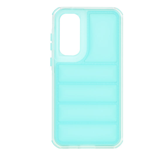 Pouzdro pro Samsung Galaxy A35 5G A356, Techsuit, Wave Shield, Tyrkysové