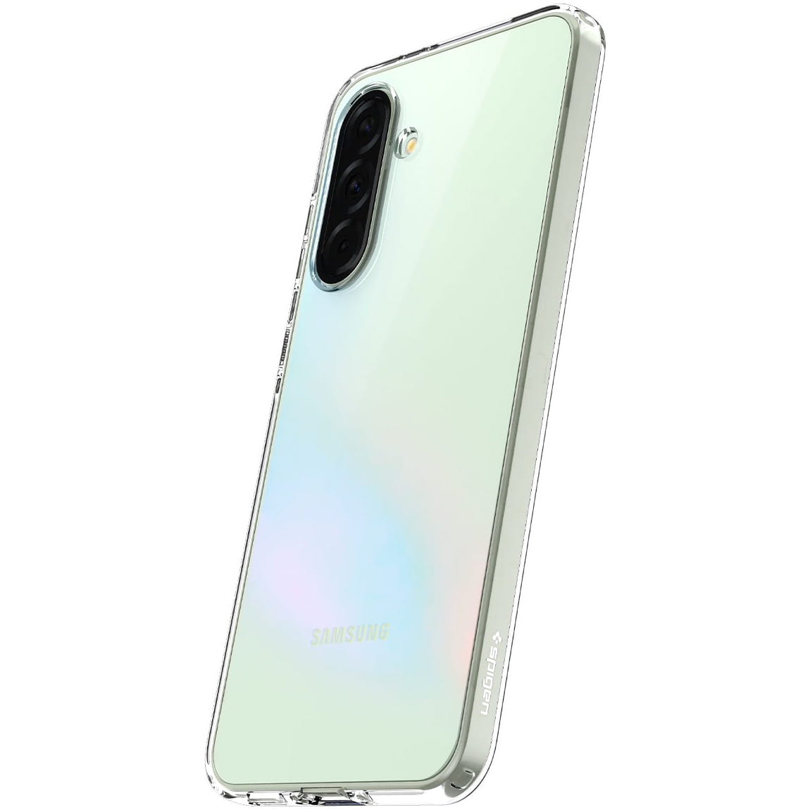 Pouzdro pro Samsung Galaxy A36 A366, Spigen, Liquid Crystal, Transparentní ACS09167