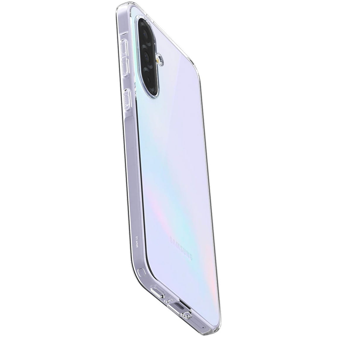 Pouzdro pro Samsung Galaxy A36 A366, Spigen, Liquid Crystal, Transparentní ACS09167