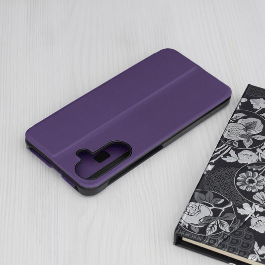 Pouzdro pro Samsung Galaxy A36 A366, Techsuit, eFold, Fialová