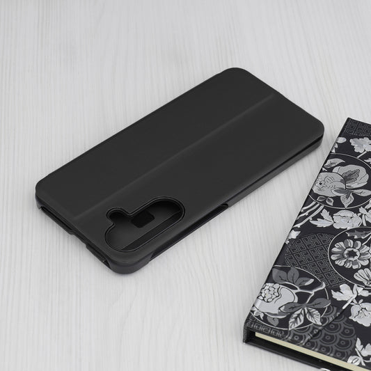 Pouzdro pro Samsung Galaxy A36 A366, Techsuit, eFold, Černé