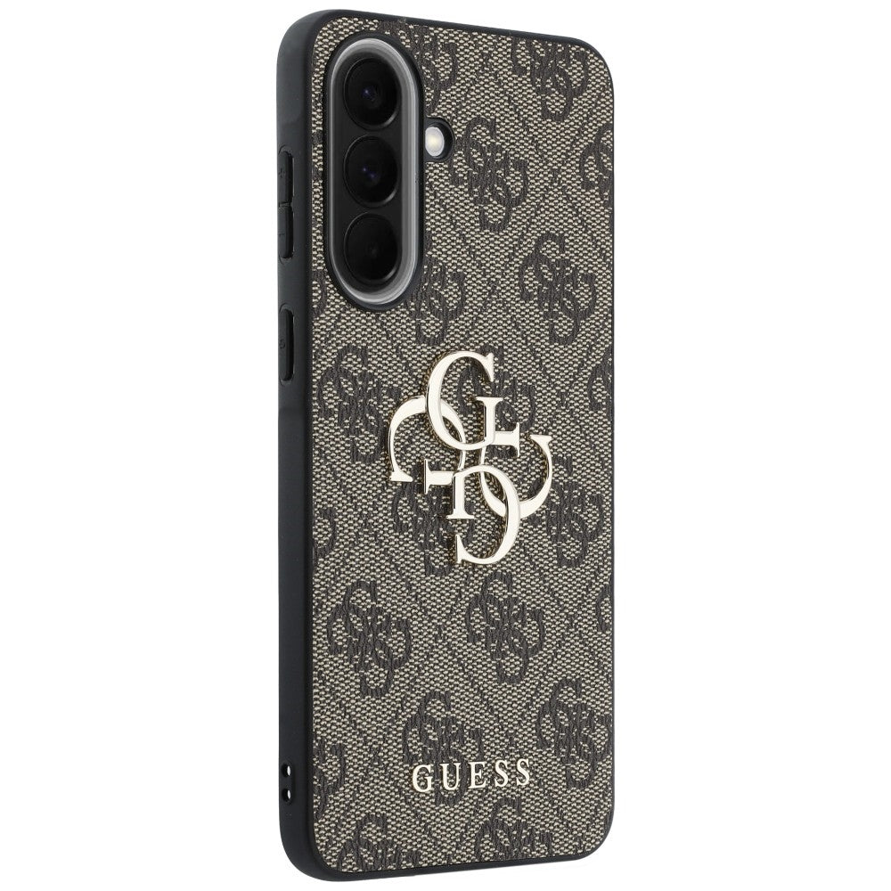 Pouzdro pro Samsung Galaxy A37 5G, Guess, 4G Big Logo, Hnědá