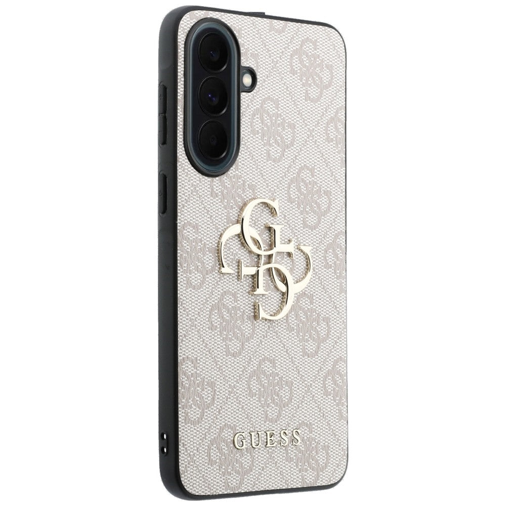 Pouzdro pro Samsung Galaxy A37 5G, Guess, 4G Big Logo, Růžové