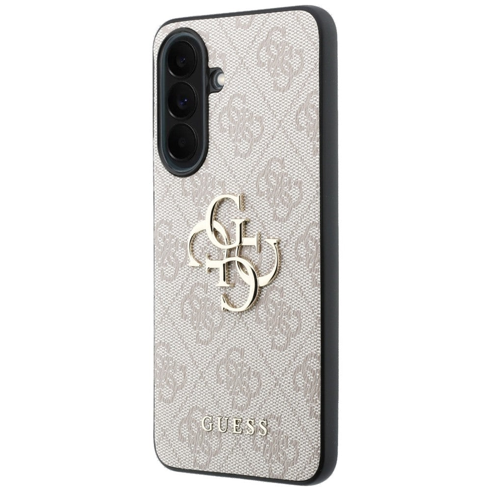 Pouzdro pro Samsung Galaxy A37 5G, Guess, 4G Big Logo, Růžové
