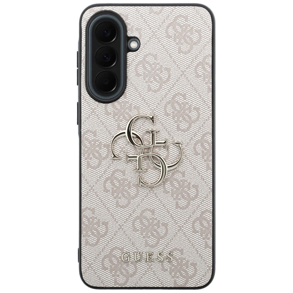 Pouzdro pro Samsung Galaxy A37 5G, Guess, 4G Big Logo, Růžové