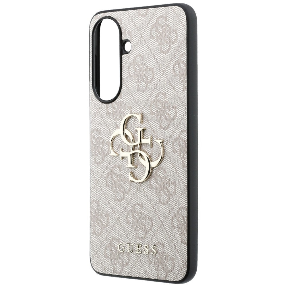 Pouzdro pro Samsung Galaxy A37 5G, Guess, 4G Big Logo, Růžové