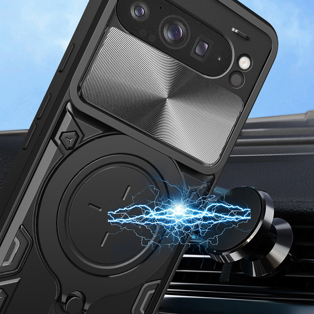 Pouzdro pro Samsung Galaxy A37 5G, Techsuit, CamGuard Pro, Modrá