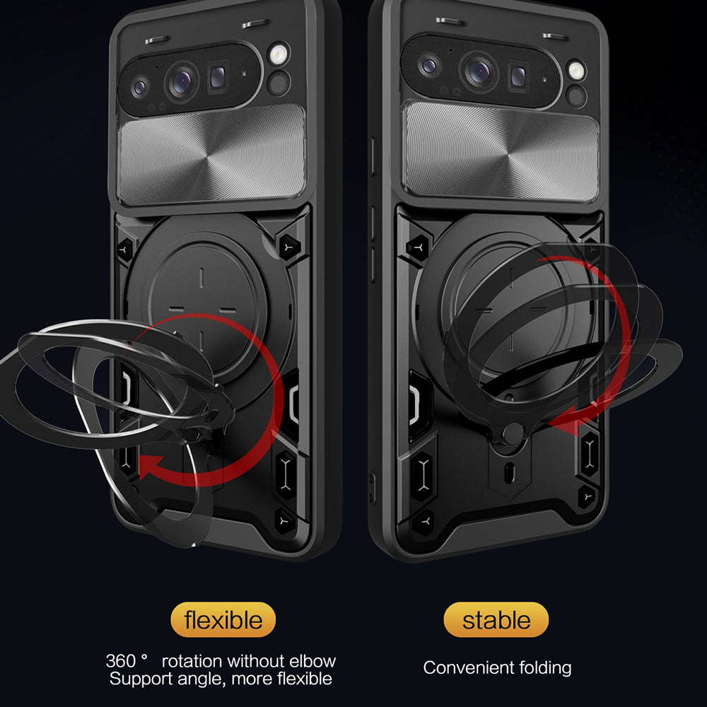 Pouzdro pro Samsung Galaxy A37 5G, Techsuit, CamGuard Pro, Modrá
