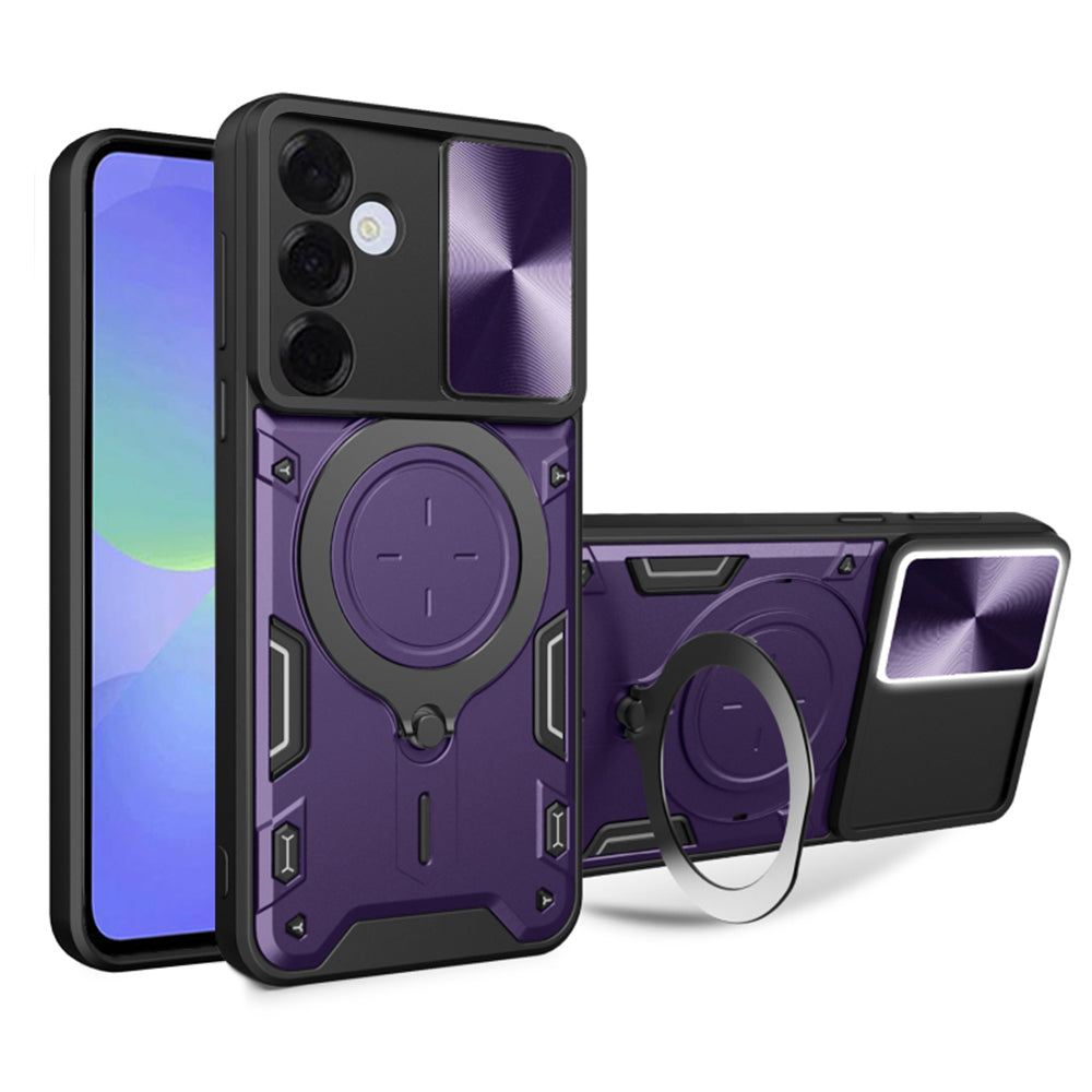 Pouzdro pro Samsung Galaxy A37 5G, Techsuit, CamGuard Pro, Fialové