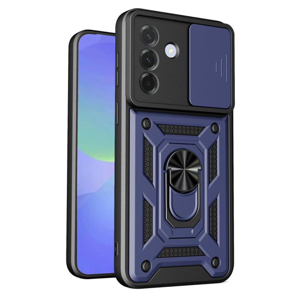 Pouzdro pro Samsung Galaxy A37 5G, Techsuit, CamShield, Modrá