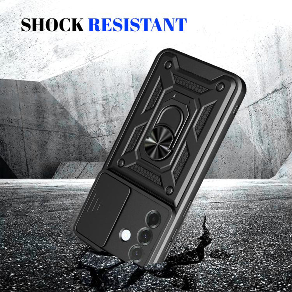 Pouzdro pro Samsung Galaxy A37 5G, Techsuit, CamShield, Zelené