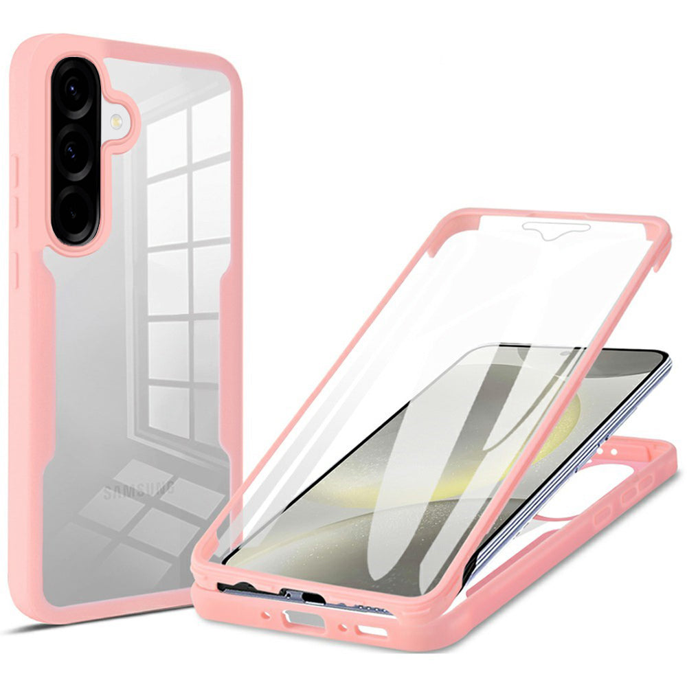 Pouzdro pro Samsung Galaxy A37 5G, Techsuit, ColorVerse 360, Růžové