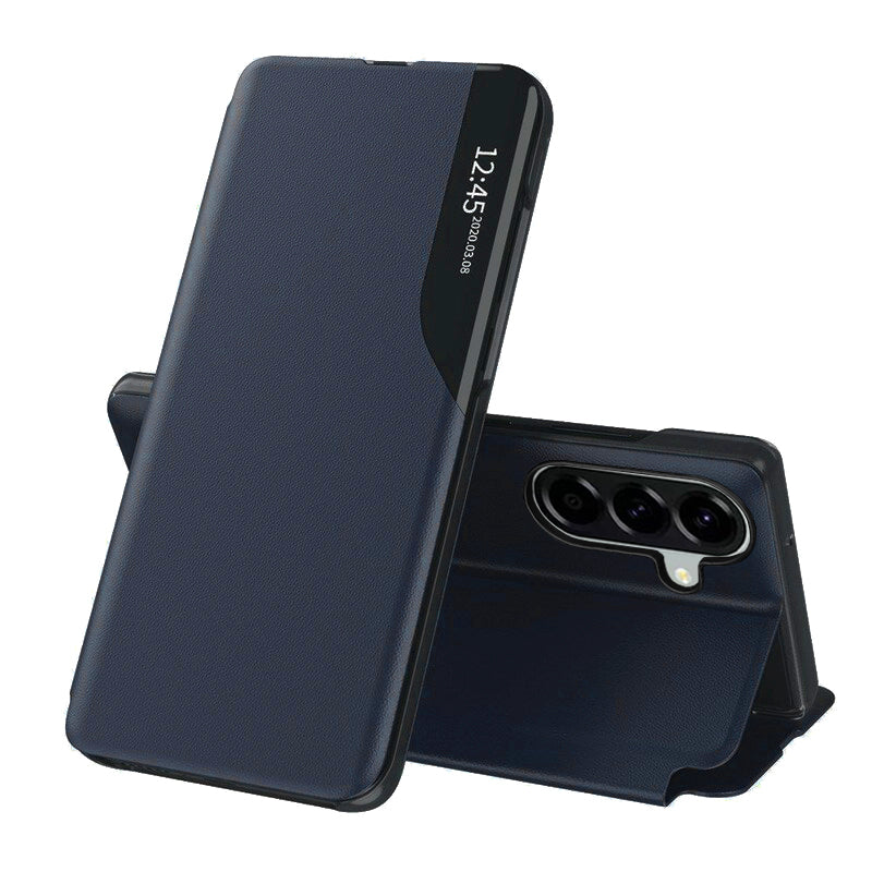 Pouzdro pro Samsung Galaxy A37 5G, Techsuit, eFold, Tmavě modrá