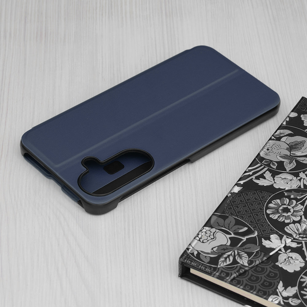 Pouzdro pro Samsung Galaxy A37 5G, Techsuit, eFold, Tmavě modrá