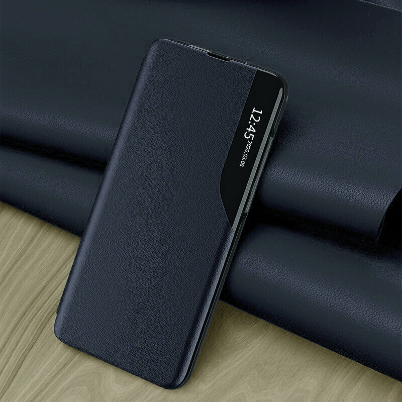 Pouzdro pro Samsung Galaxy A37 5G, Techsuit, eFold, Tmavě modrá