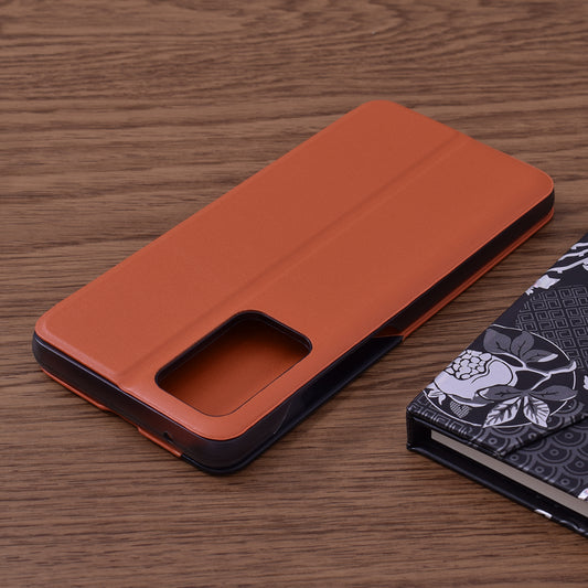 Pouzdro pro Samsung Galaxy A52s 5G A528 / A52 5G A526 / A52 A525, Techsuit, eFold, Oranžové