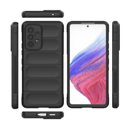 Pouzdro pro Samsung Galaxy A53 5G A536, Techsuit, Magic Shield, Černá