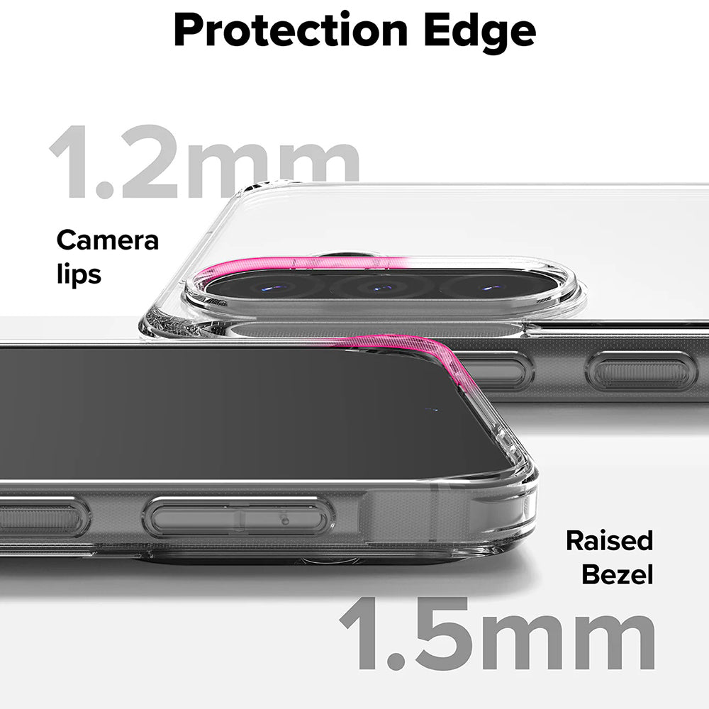 Pouzdro pro Samsung Galaxy A56 A566 / A36 A366, Ringke, Fusion, Transparentní