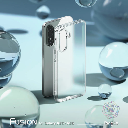 Pouzdro pro Samsung Galaxy A56 A566 / A36 A366, Ringke, Fusion, Matné průhledné