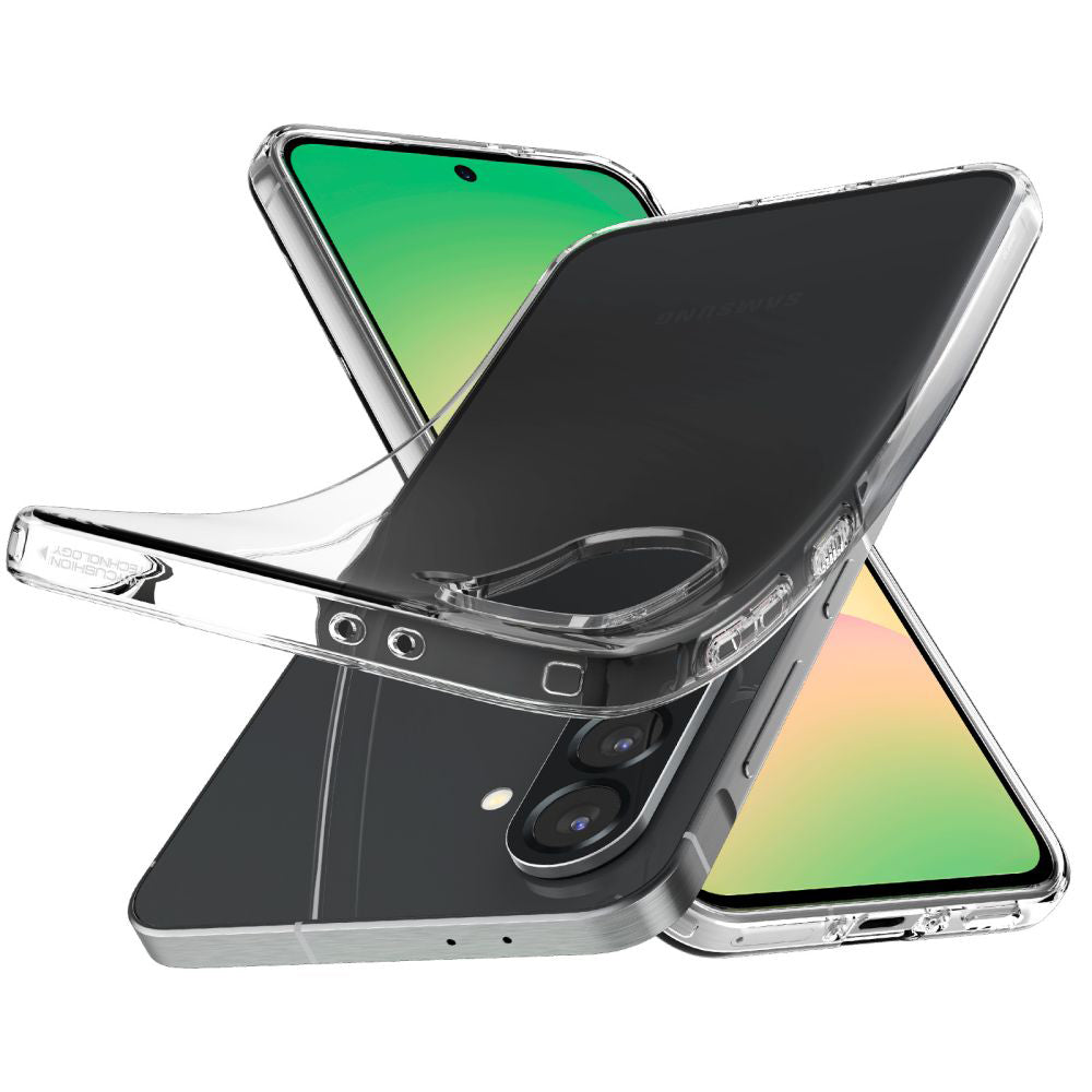 Pouzdro pro Samsung Galaxy A56 A566, Spigen, Liquid Crystal, Transparentní ACS09296