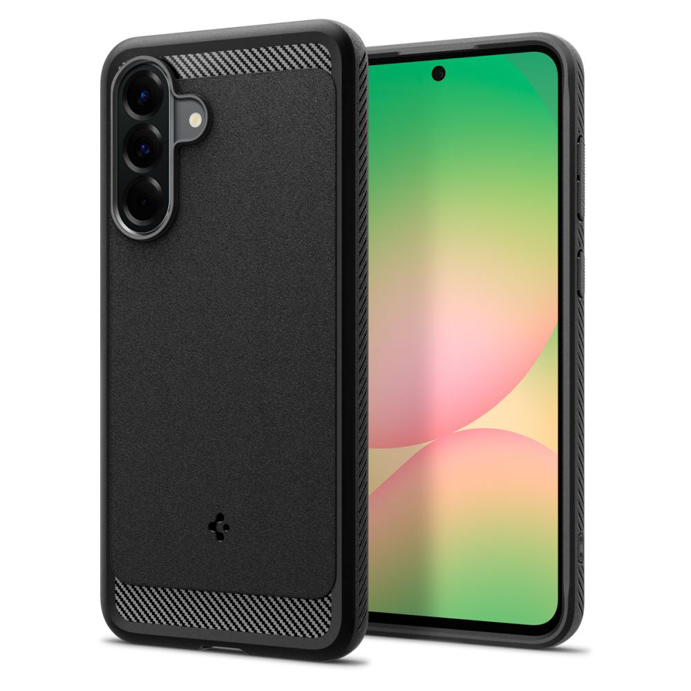 Pouzdro pro Samsung Galaxy A56 A566, Spigen, Rugged Armor, Černá ACS09225