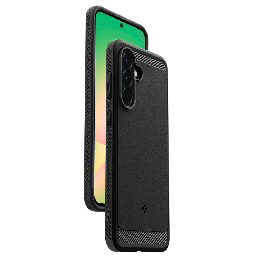 Pouzdro pro Samsung Galaxy A56 A566, Spigen, Rugged Armor, Černá ACS09225