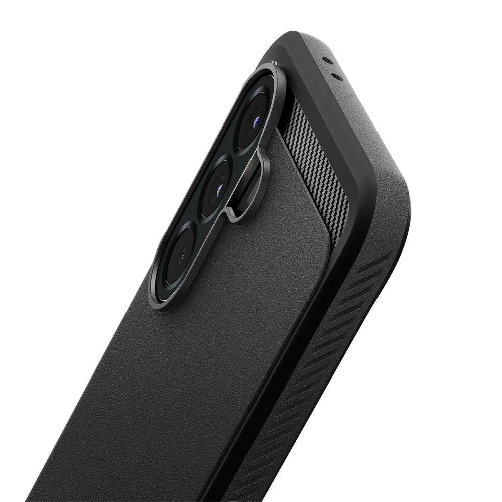 Pouzdro pro Samsung Galaxy A56 A566, Spigen, Rugged Armor, Černá ACS09225
