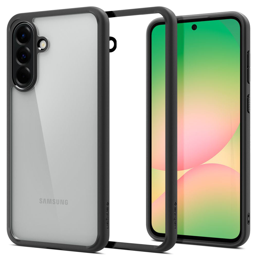 Pouzdro pro Samsung Galaxy A56 A566, Spigen, Ultra Hybrid, Matně černé ACS09293