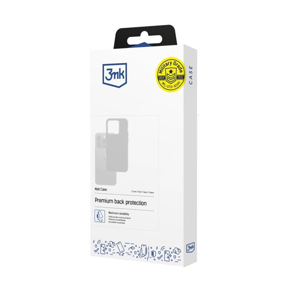 Pouzdro pro Samsung Galaxy A57 5G, 3MK, Matně černé